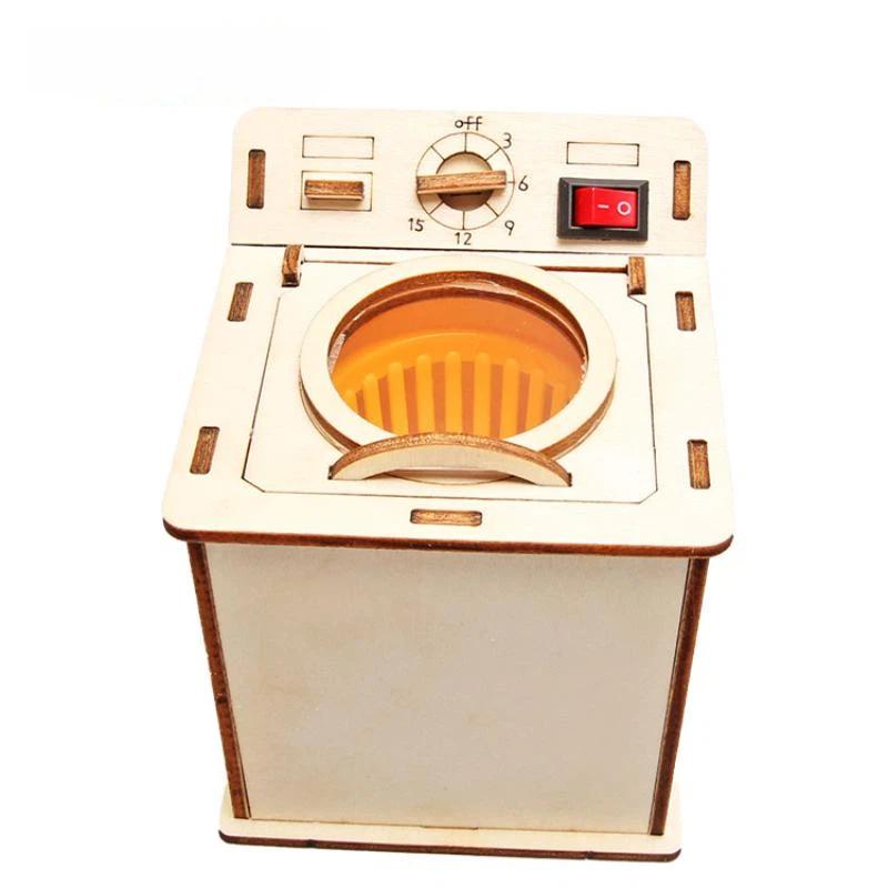 Science Diy Model - DIY Wooden Washing Machine Physical Science
