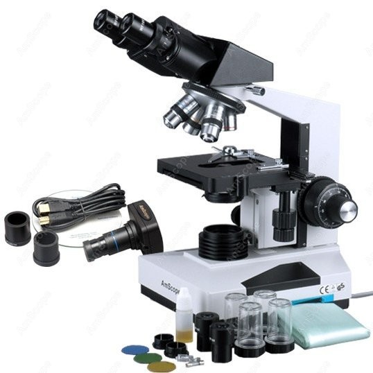 AmScope Biological Binocular C - Microscope Compound 40X recension och pris