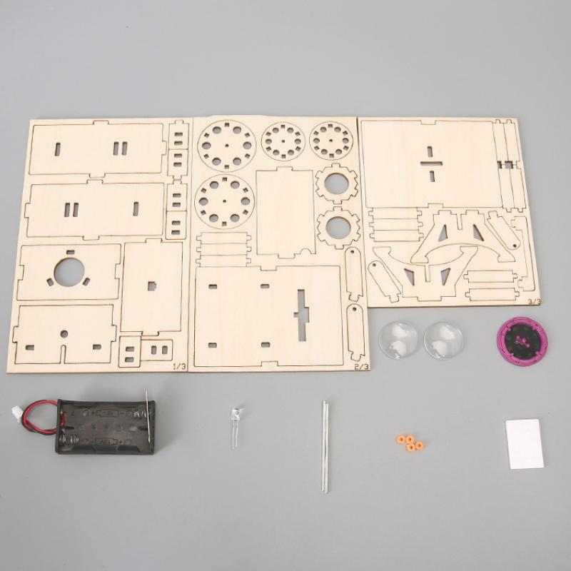 1 Set Wooden DIY Film Projecto - Science Hobby Kit recension och pris