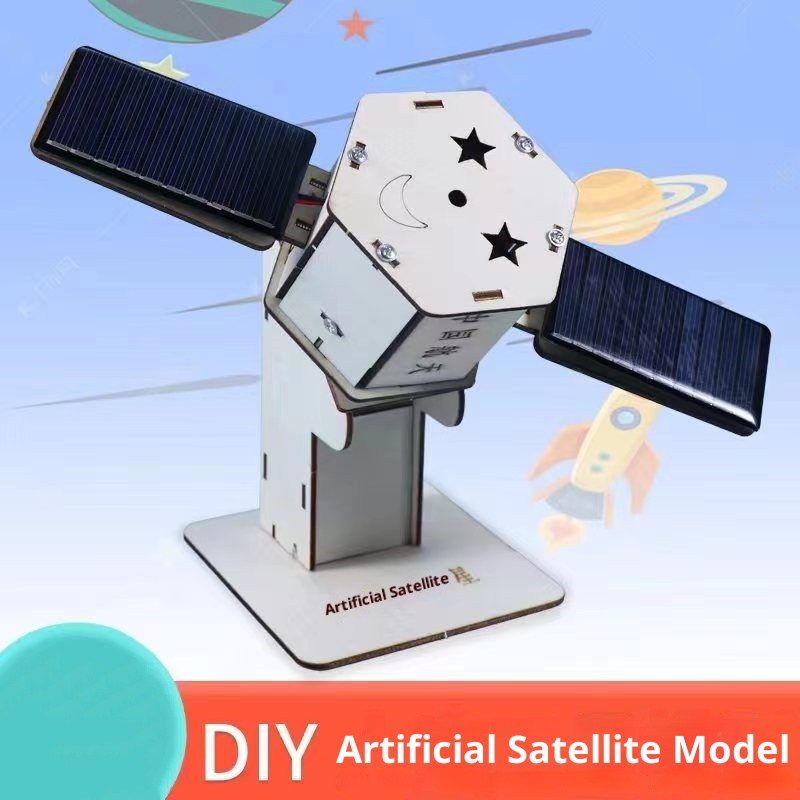 DIY Solar Satellite Artificial - Science Toys Diy recension och pris