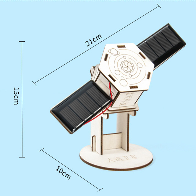 DIY Solar Satellite Artificial - Science Toys Diy recension och pris