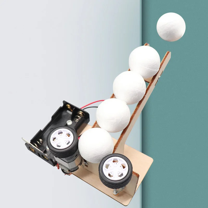 Electric Ball Pitching Machine - Science Diy Model recension och pris