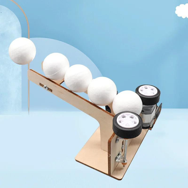 Electric Ball Pitching Machine - Science Diy Model recension och pris