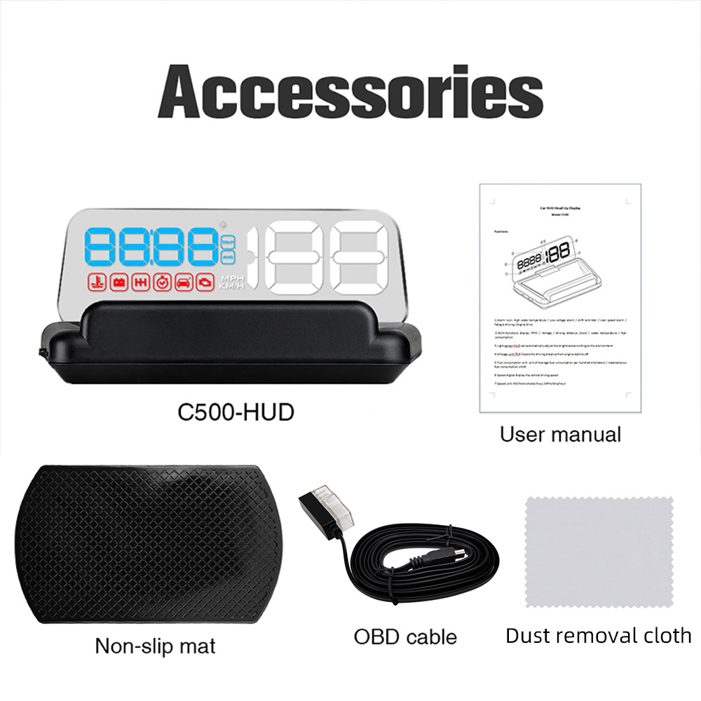 C500/T900,OBD/GPS HUD Auto Hea - Anemometer Wind Speed recension och pris