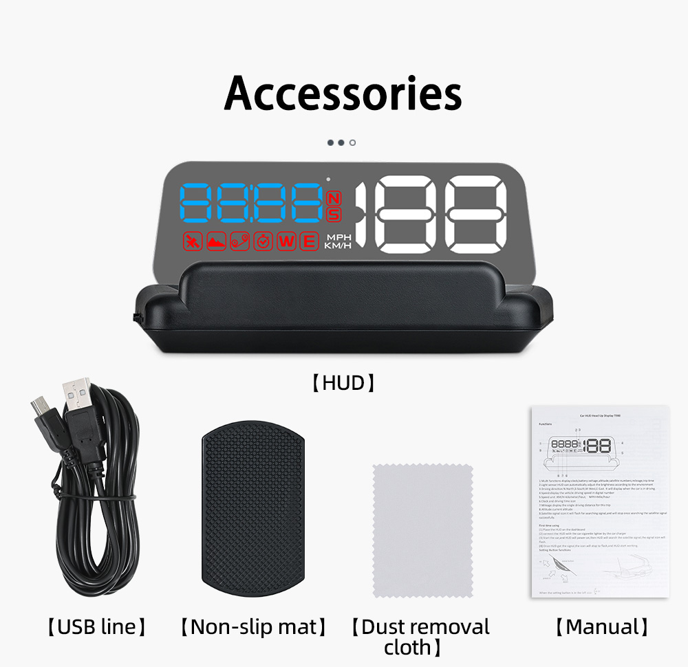 C500/T900,OBD/GPS HUD Auto Hea - Anemometer Wind Speed recension och pris