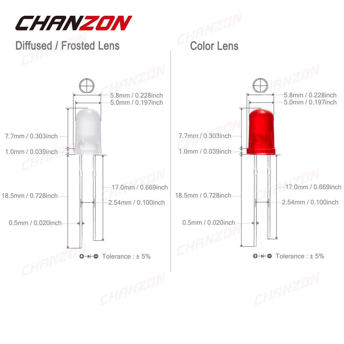5mm Diffused LED Diode Kit Lam - Science Hobby Kit recension och pris