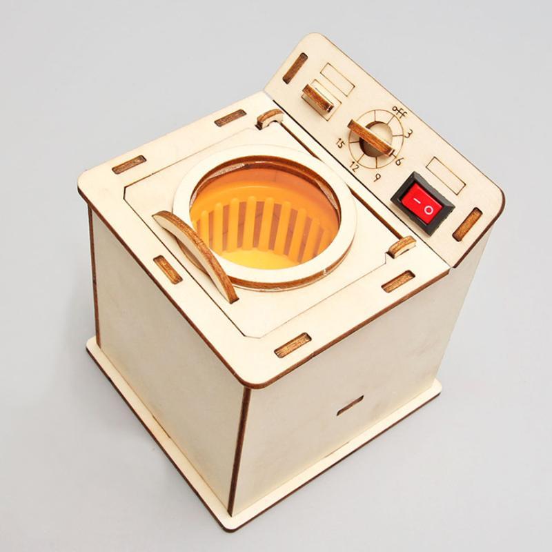 DIY Wooden Washing Machine Phy - Science Diy Model recension och pris