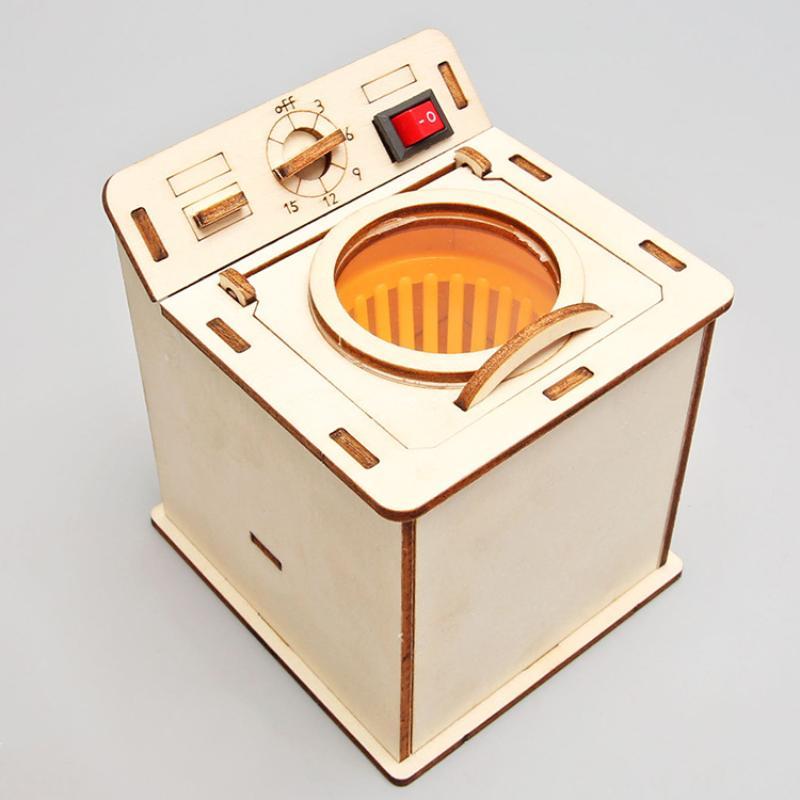DIY Wooden Washing Machine Phy - Science Diy Model recension och pris