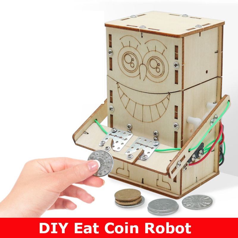 Wooden Electric Powered Eat Co - Science Diy Model recension och pris